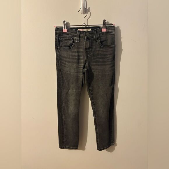 Levi’s Classic Black Girl’s Jeans Size 8 - Picture 1 of 2